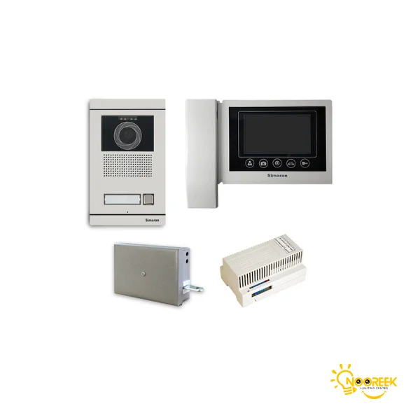 پکیج یک واحدی آیفون تصویری سیماران 43TKMپنل فرداد