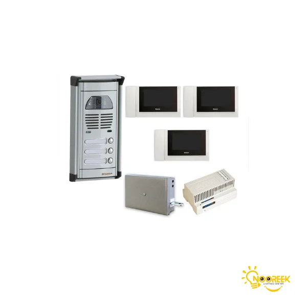 پکیج سه واحدی آیفون تصویری سیماران 78M مدل فوژان
